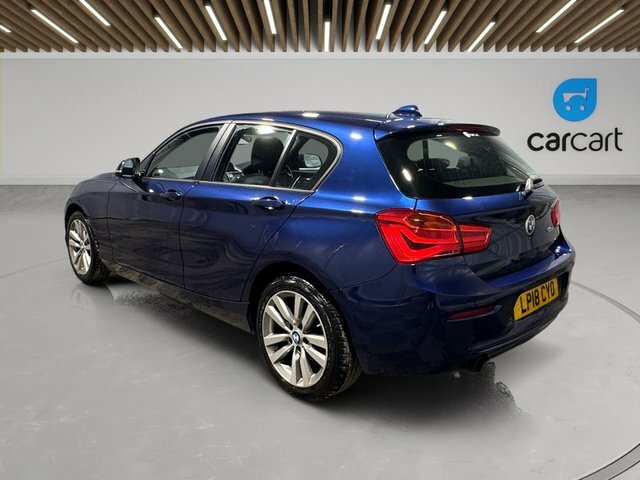 BMW 1 Series 116D Sport Hatchback LP18CYO Blue #5