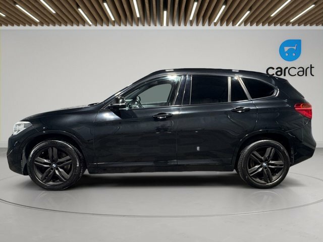 BMW X1 20D M Sport Suv LG67XEA Black #4
