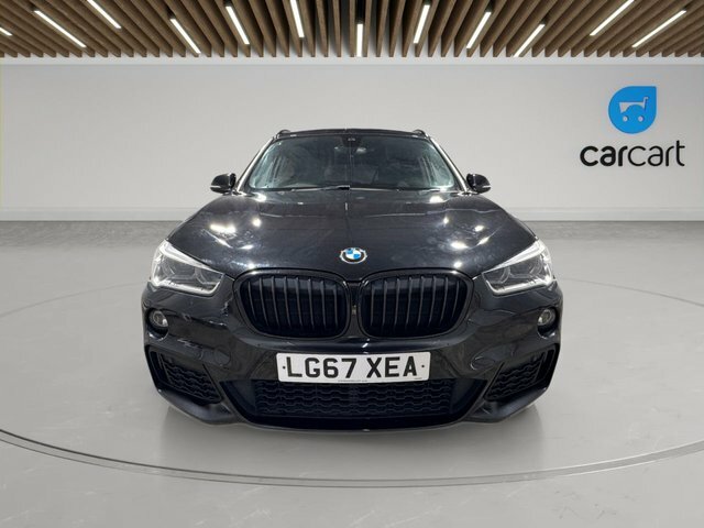 BMW X1 20D M Sport Suv LG67XEA Black #2