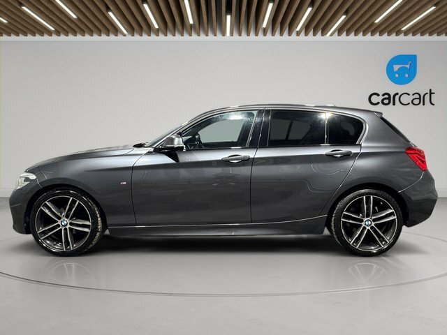 BMW 1 Series 118D M Sport Hatchback FD67TXH Grey #4
