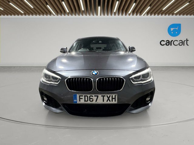 BMW 1 Series 118D M Sport Hatchback FD67TXH Grey #2