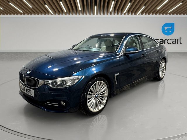 BMW 4 Series Gran Coupe 430D Luxury Hatchback FL17XGE Blue #3