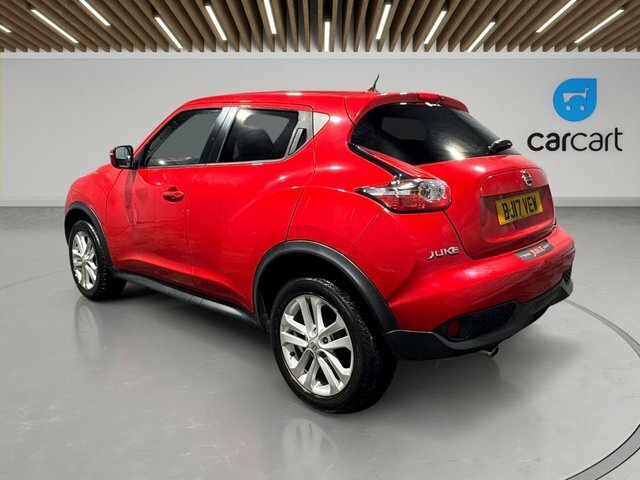 Nissan Juke Dig-t N-connecta Suv BJ17VEW Red #4