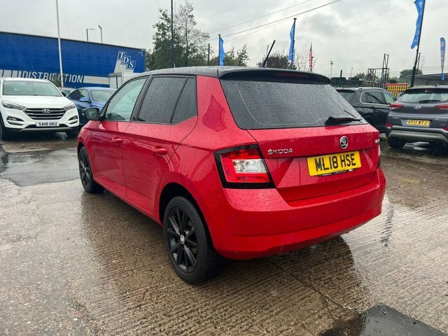Skoda Fabia Tsi Colour Edition Hatchback Red #3