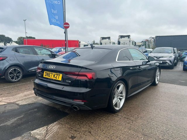 Audi A5 Tfsi S Line Coupe Black #4