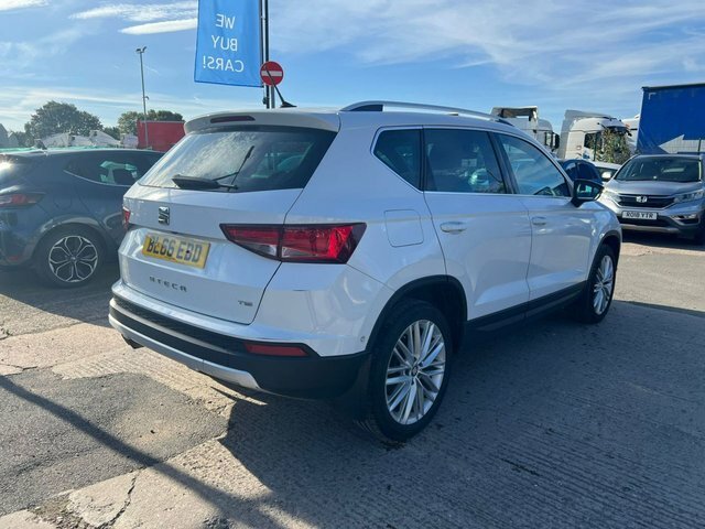 Seat Ateca Ecotsi Xcellence Suv White #4