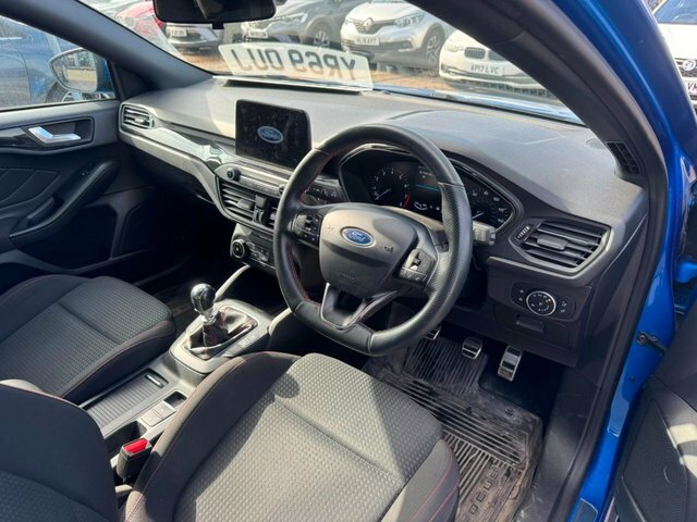 Ford Focus Ecoboost St-line Hatchback YR69OUJ Blue #5