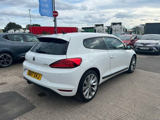 Volkswagen Scirocco Tdi Bluemotion Tech Gt White #4