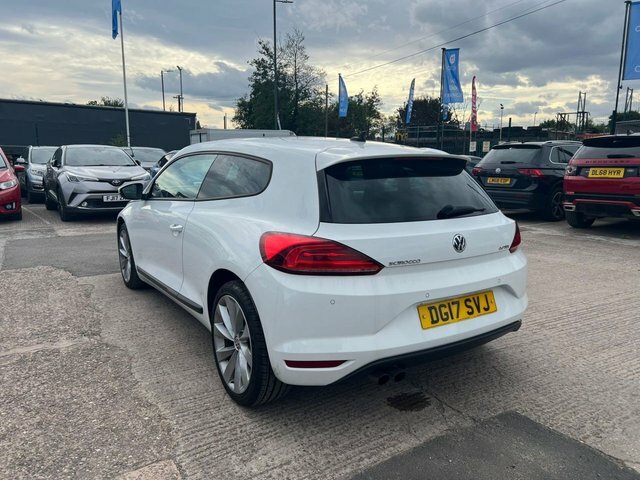 Volkswagen Scirocco Tdi Bluemotion Tech Gt White #3