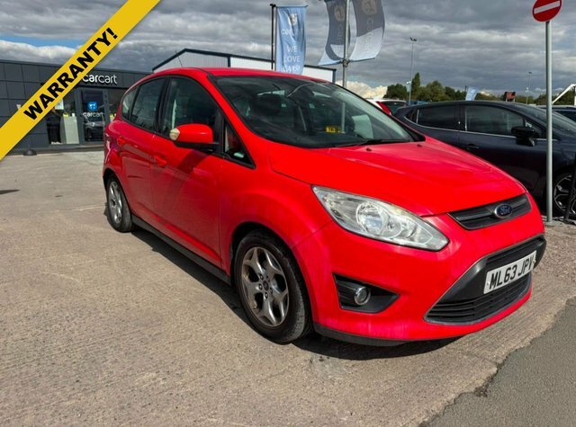 Ford C-Max Tdci Zetec Mpv Red
