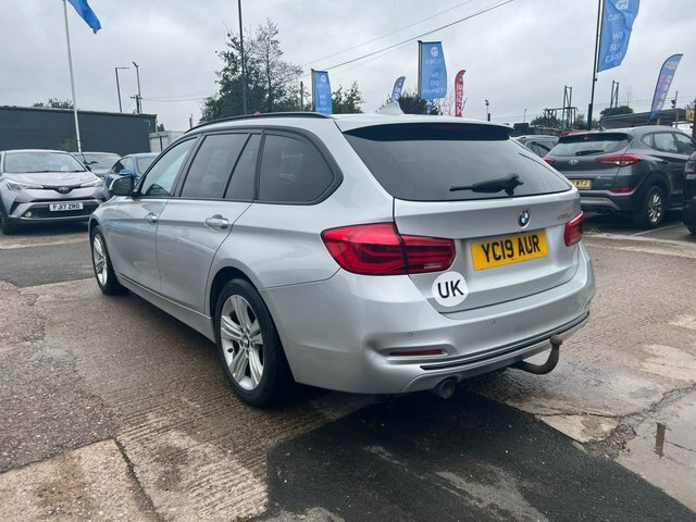 BMW 3 Series 320D M Sport Shadow Edition White #3