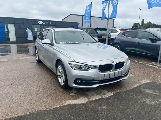 BMW 3 Series 320D M Sport Shadow Edition White #1