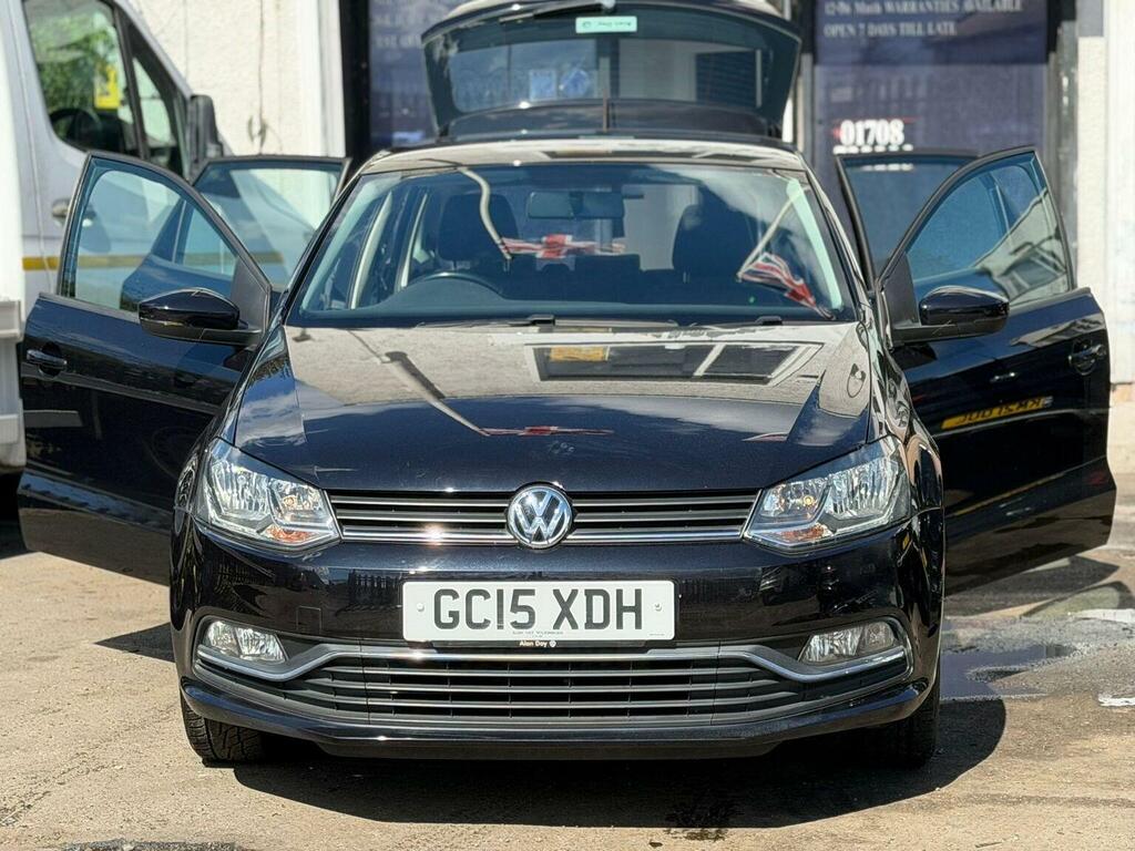 Volkswagen Polo 1.2 Tsi Bluemotion Tech Se Dsg Euro 6 Ss Black #5