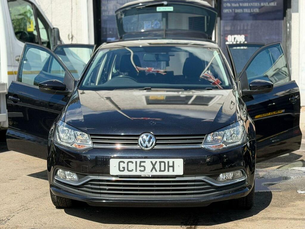 Volkswagen Polo 1.2 Tsi Bluemotion Tech Se Dsg Euro 6 Ss Black #2