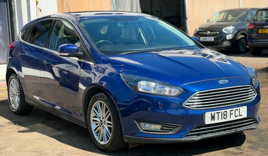Ford Focus 1.0T Ecoboost Zetec Edition Euro 6 Ss Blue