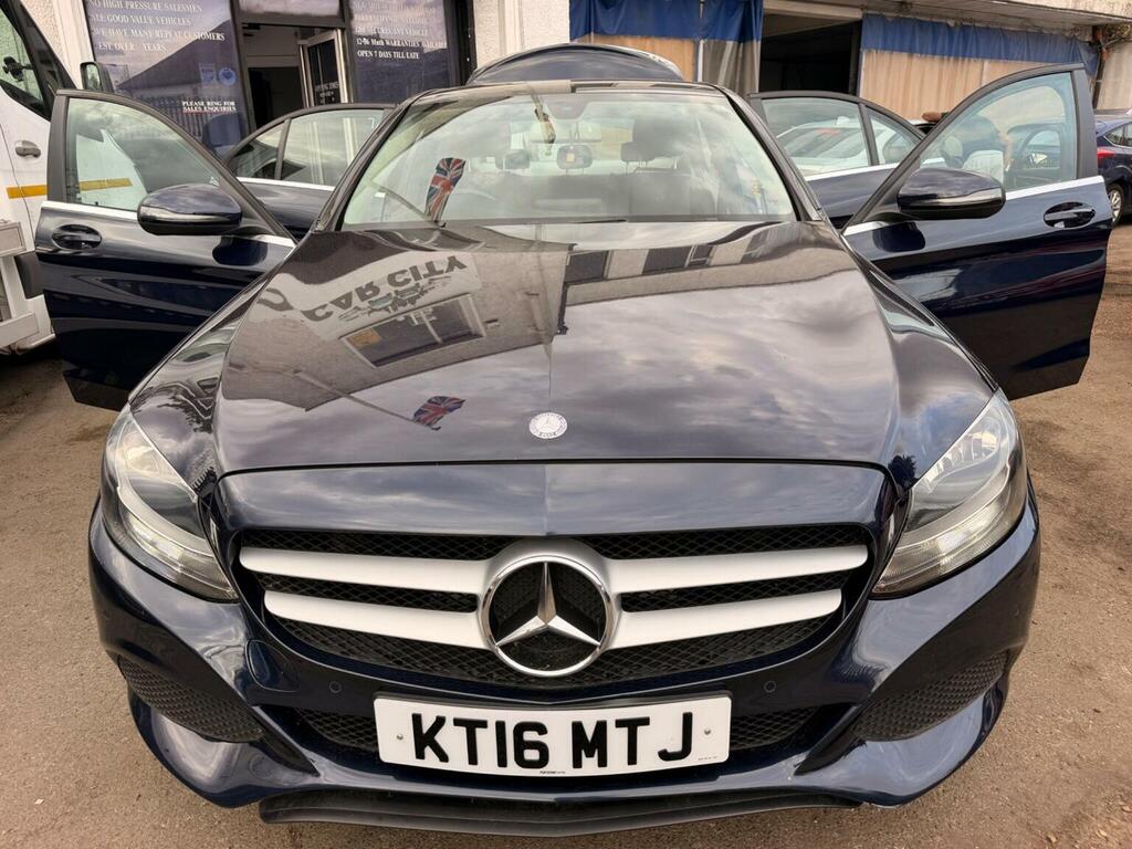Mercedes-Benz C Class 2.0 C200 Se 7G-tronic Euro 6 Ss Blue #2