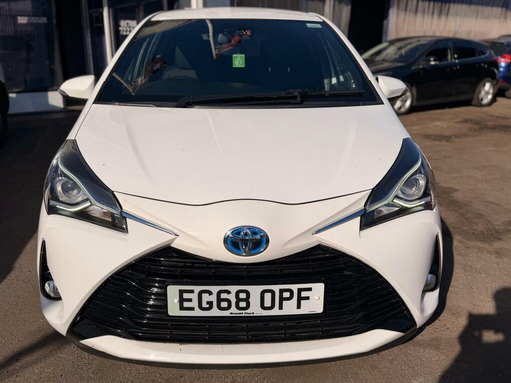 Toyota Yaris 1.5 Vvt-h Excel E-cvt Euro 6 Ss White #6