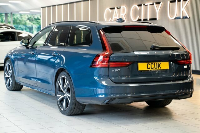 Volvo V90 2.0H T6 Recharge 11.6Kwh R-design Estate Petro Blue #3