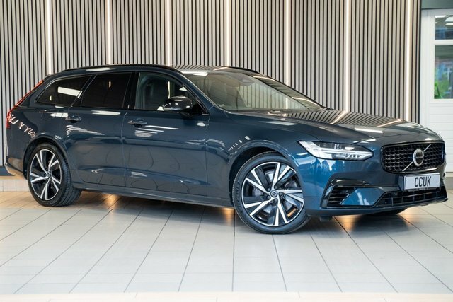 Volvo V90 2.0H T6 Recharge 11.6Kwh R-design Estate Petro Blue