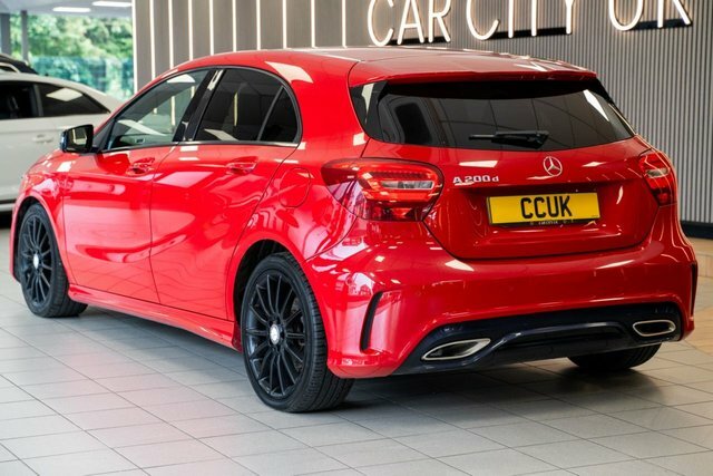 Mercedes-Benz A Class 2.1 A200d Amg Line Executive Hatchback Diese DL66GKA Red #3