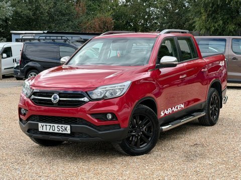 SsangYong Musso 2.2D Saracen 4Wd Red #3