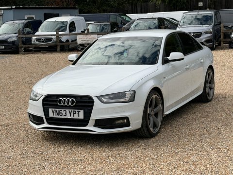 Audi A4 2.0 Tdi Black White #6