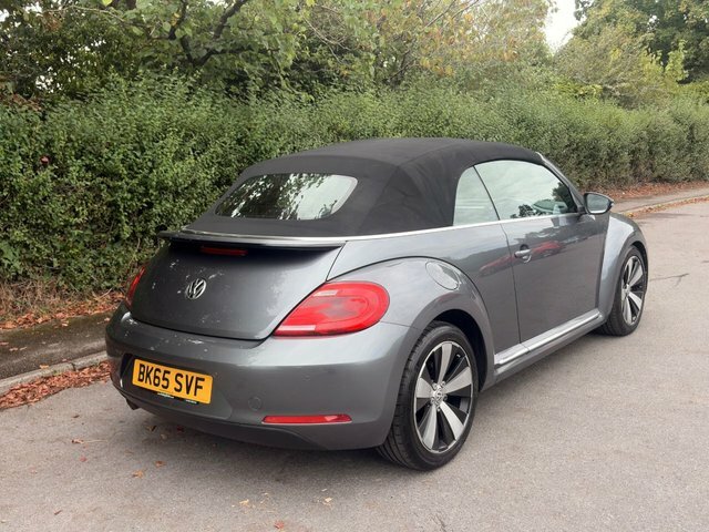 Volkswagen Beetle 2.0 Tdi Bluemotion Tech Design Cabriolet Diese Grey #4