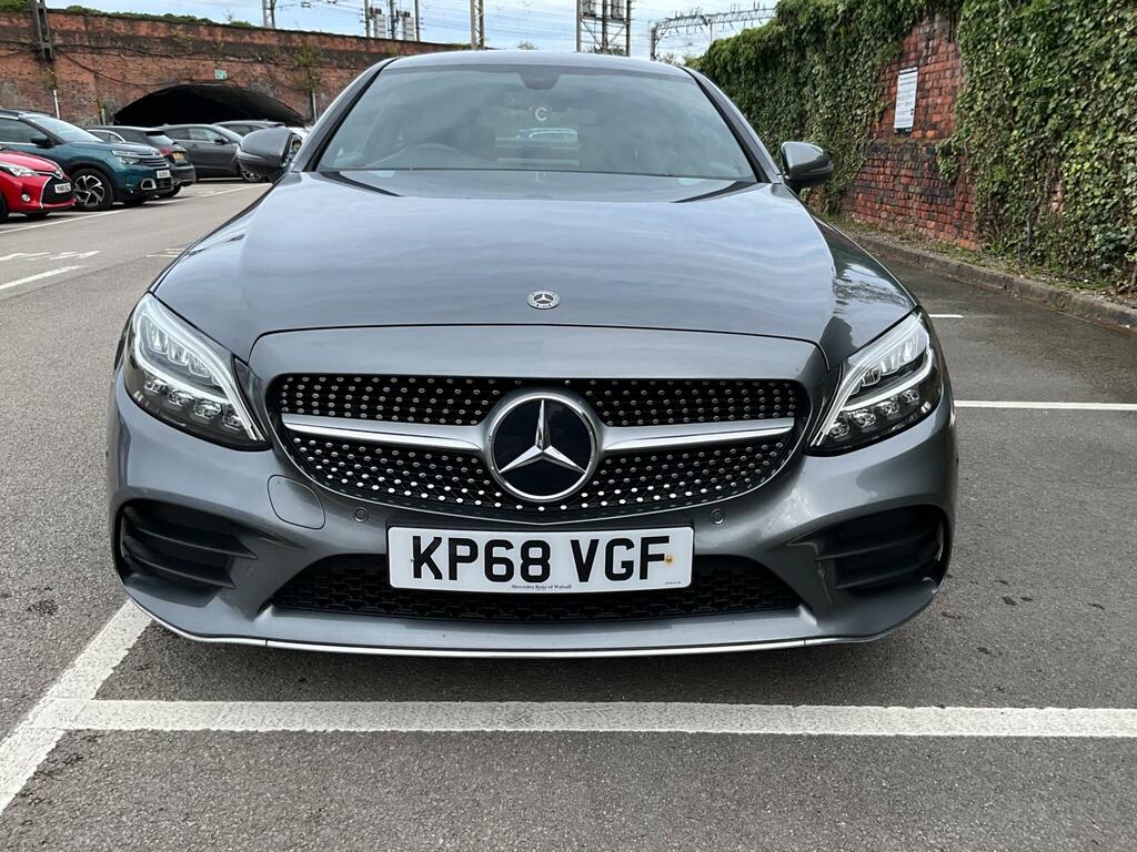 Mercedes-Benz C Class 1.5 C200 Mhev Amg Line G-tronic Euro 6 Ss Grey #2