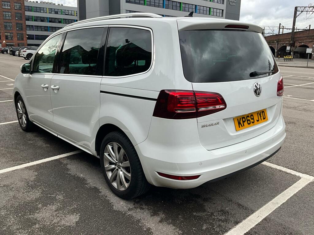 Volkswagen Sharan 2.0 Tdi Sel Dsg Euro 6 Ss White #4