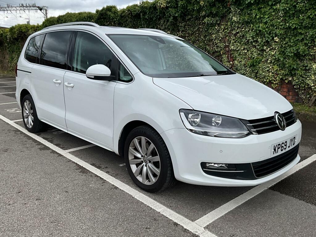 Volkswagen Sharan 2.0 Tdi Sel Dsg Euro 6 Ss White