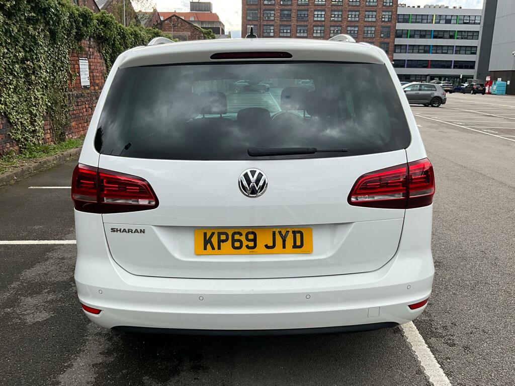 Volkswagen Sharan 2.0 Tdi Sel Dsg Euro 6 Ss White #6