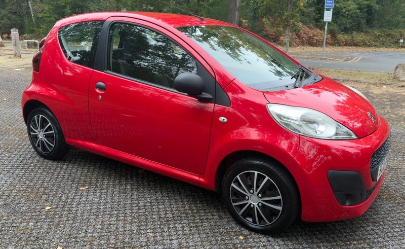 Peugeot 107 Active Black #7