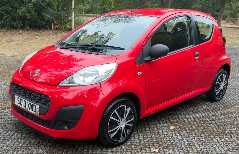 Peugeot 107 Active Black #11