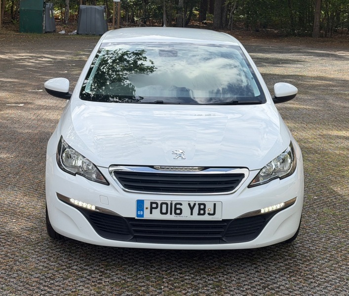 Peugeot 308 Blue Hdi S S White #6