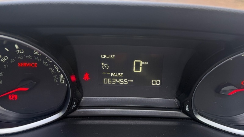 Peugeot 308 Blue Hdi S S White #2