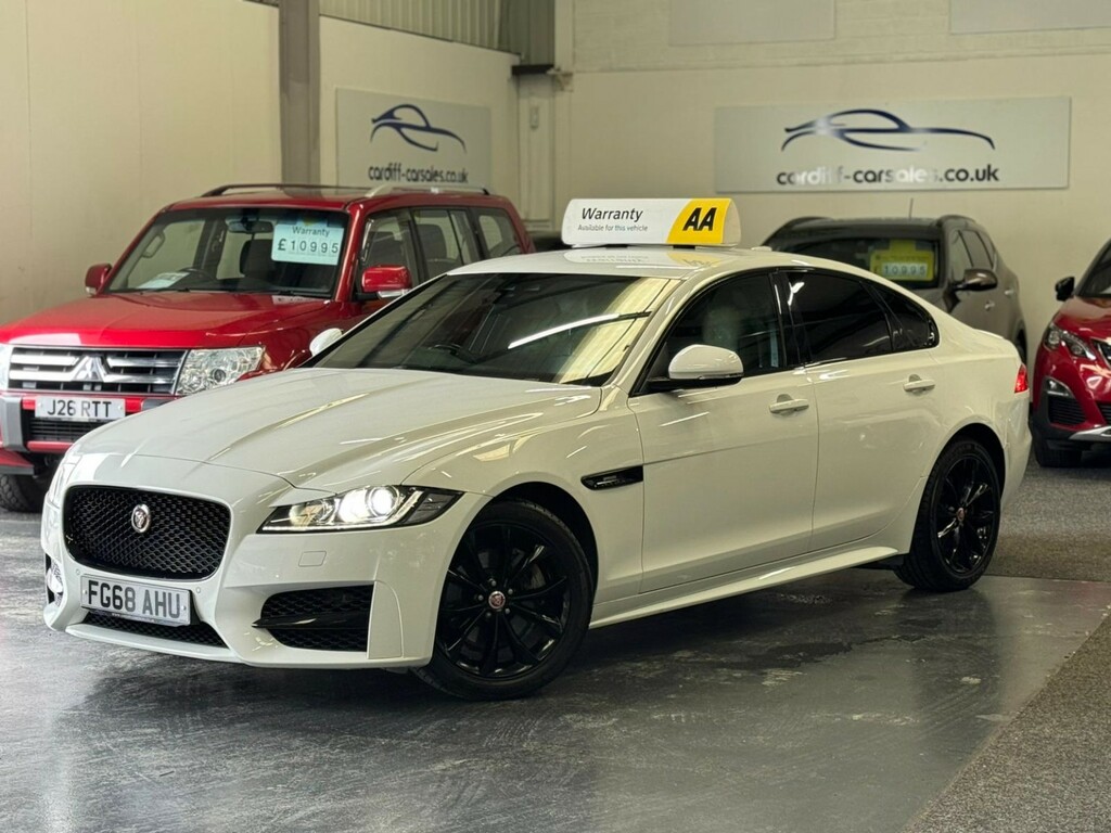 Jaguar XF 2.0 D R-sport White #4