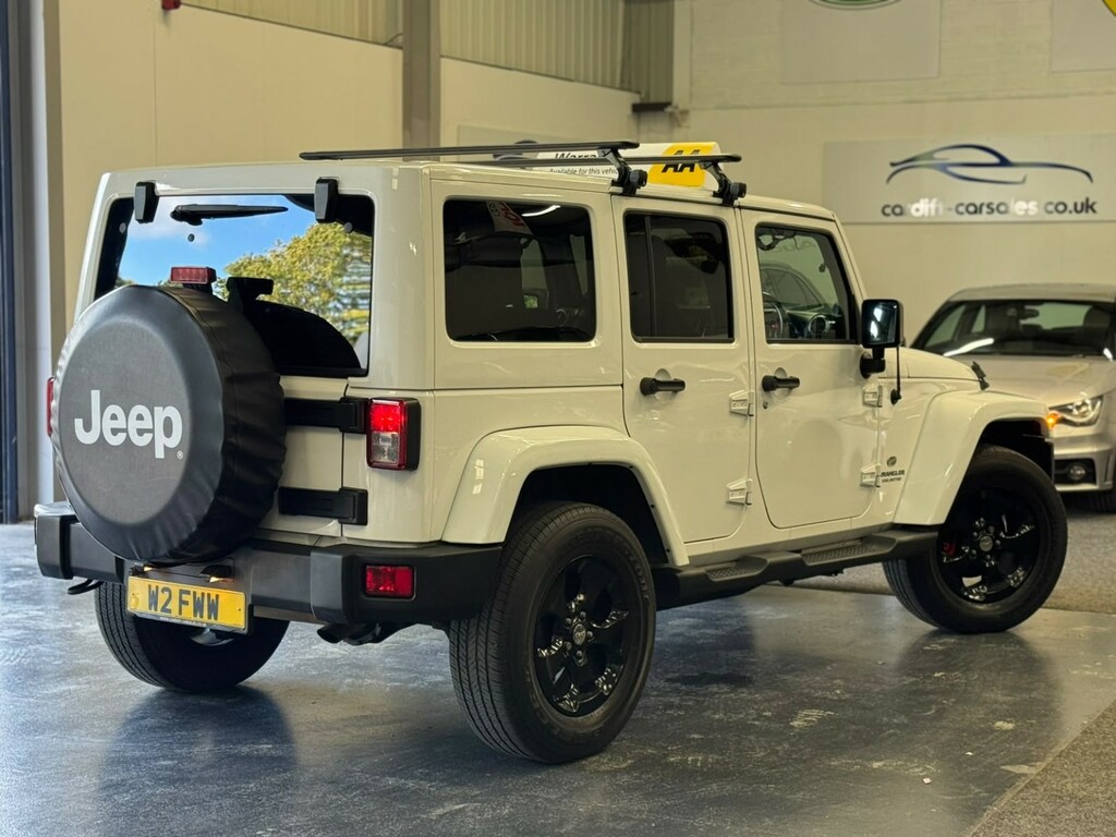 Jeep Wrangler 2.8 Wrangler 4-Door Sahara 2.8 Crd White #6