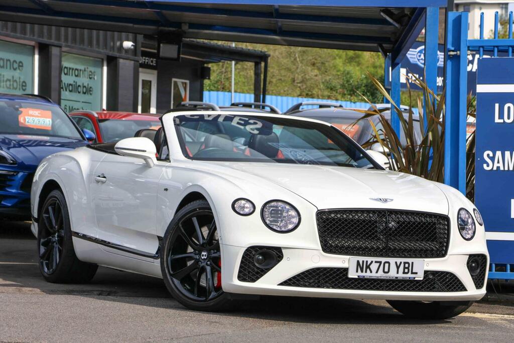 Bentley Continental Gt 4.0 V8 Gtc 4Wd Euro 6 Ss White