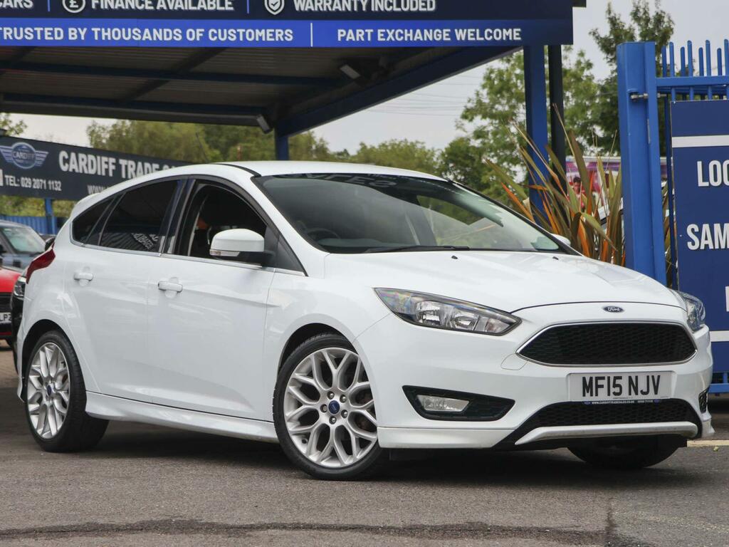 Ford Focus 1.5 Tdci Zetec S Euro 6 Ss White