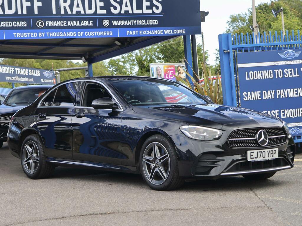 Mercedes-Benz E Class 2.0 E220d Amg Line G-tronic Euro 6 Ss White #1