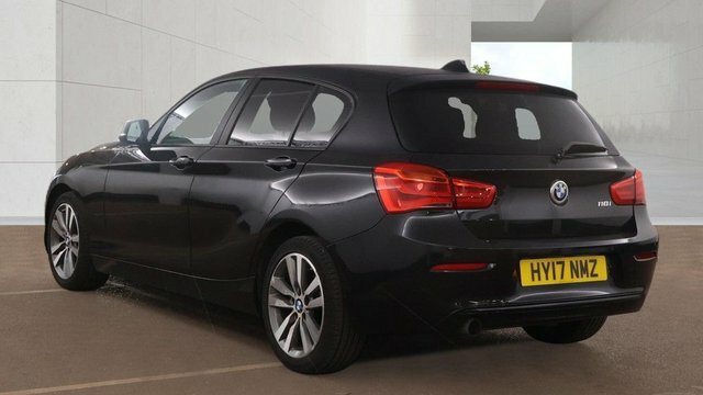 BMW 1 Series 118I Sport Hatchback Black #6