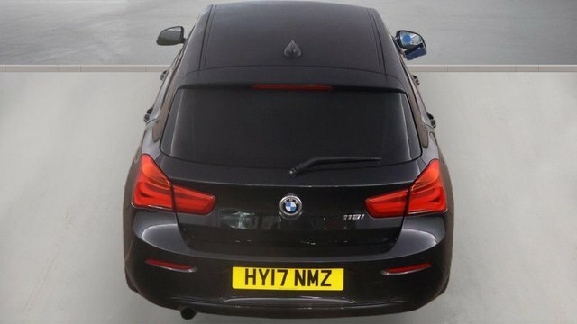 BMW 1 Series 118I Sport Hatchback Black #5