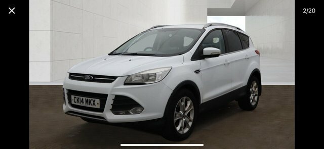 Ford Kuga Suv White