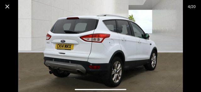 Ford Kuga Suv CK14MKX White #4