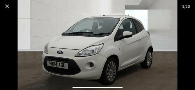 Ford KA Hatchback White