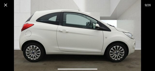Ford KA Hatchback White #5