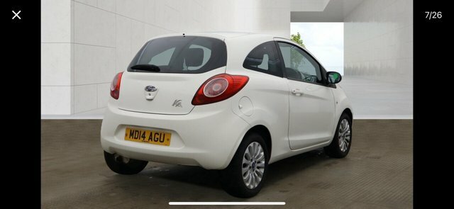 Ford KA Hatchback White #4