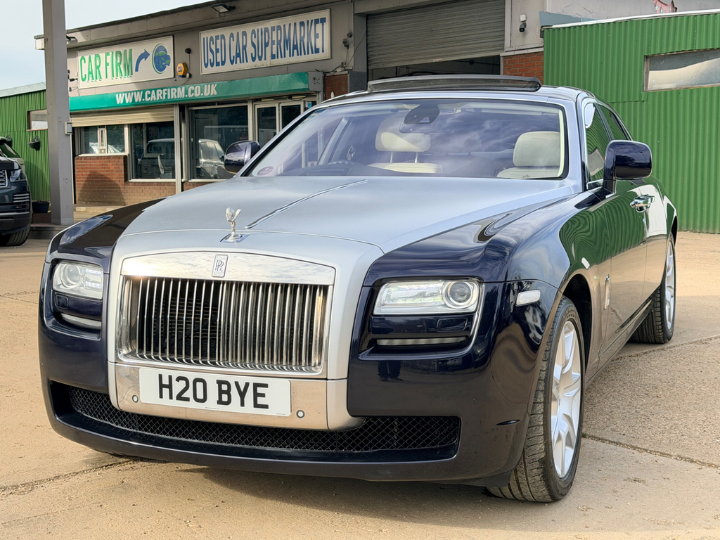 Rolls-Royce Ghost 6.6 V12 Saloon Euro 5 563 Bhp H20BYE Purple #4