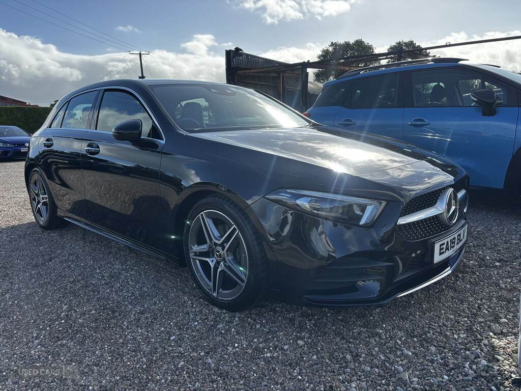 Mercedes-Benz A Class A200 Amg Line Premium Plus EA19BLV Black #2
