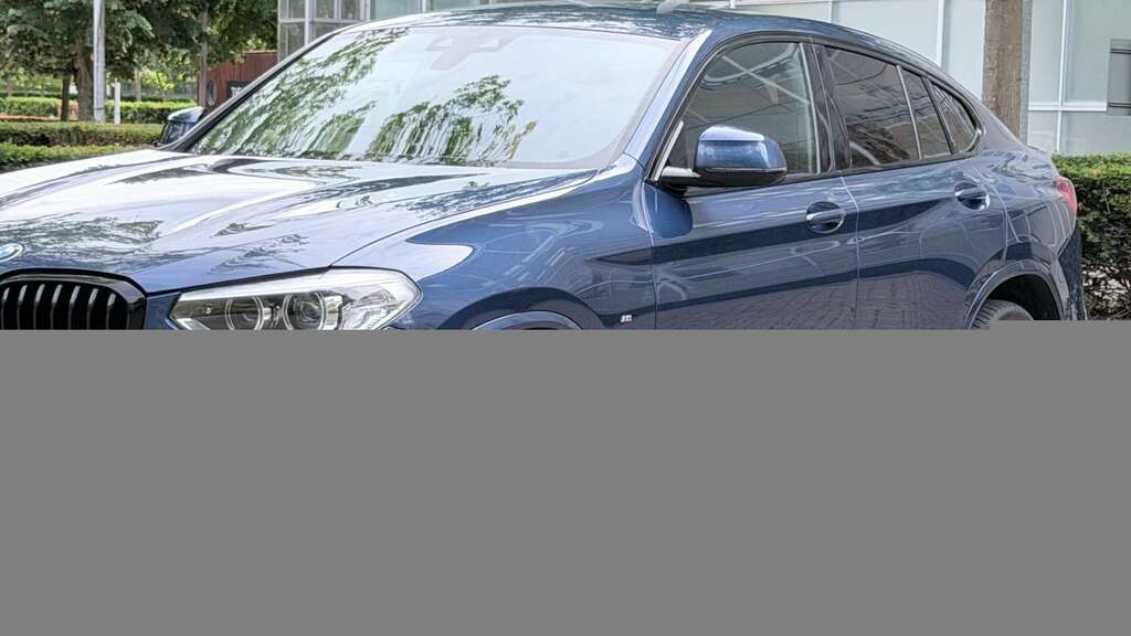 BMW X4 3.0 X4 Xdrive 30D M Sport 4Wd Blue #3